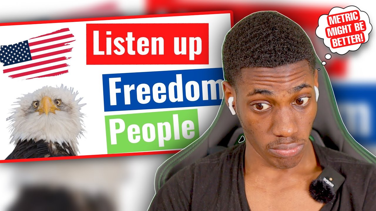 The Metric System explained for Americans || FOREIGN REACTS