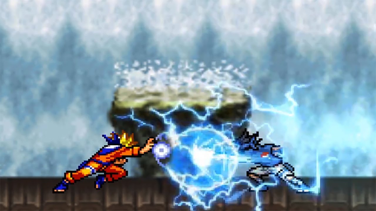 Kid Naruto VS Kid Sasuke Final Battle - Bleach Vs Naruto 3.3 (Modded)