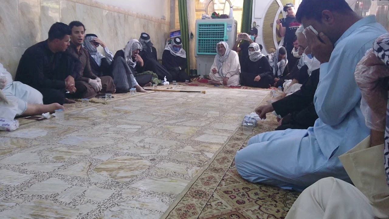 نعي السيد ليث الشوكي للشيخ قحطان جبار المرعب
