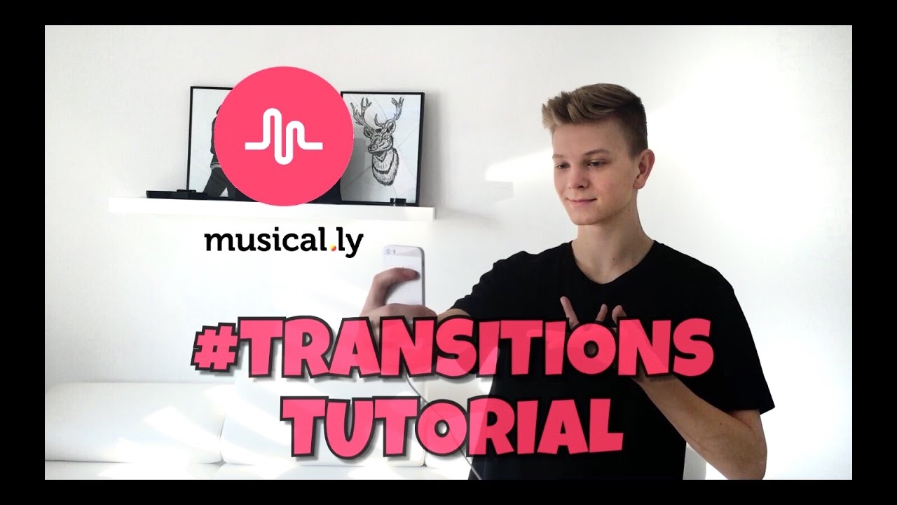 MAGIA NA MUSICAL.LY - TUTORIAL #TRANSITIONS | Dominik Rupinski