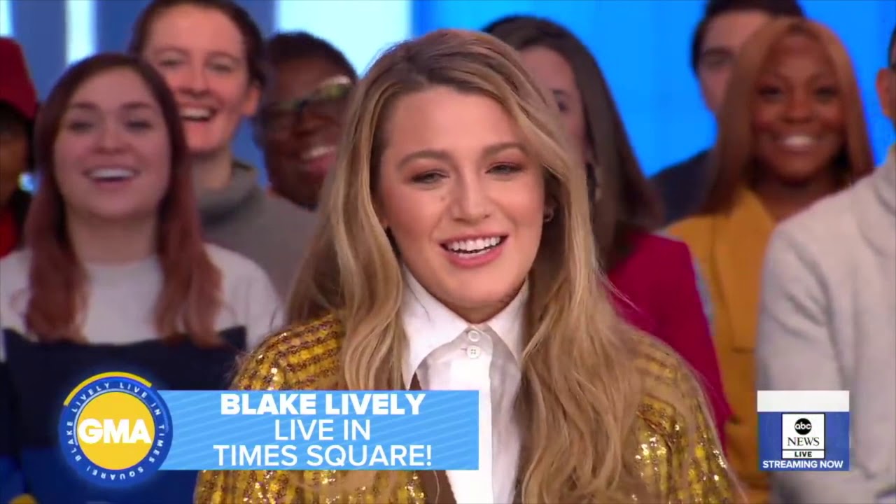 Blake Lively being iconic for 7 minutes and 23 seconds