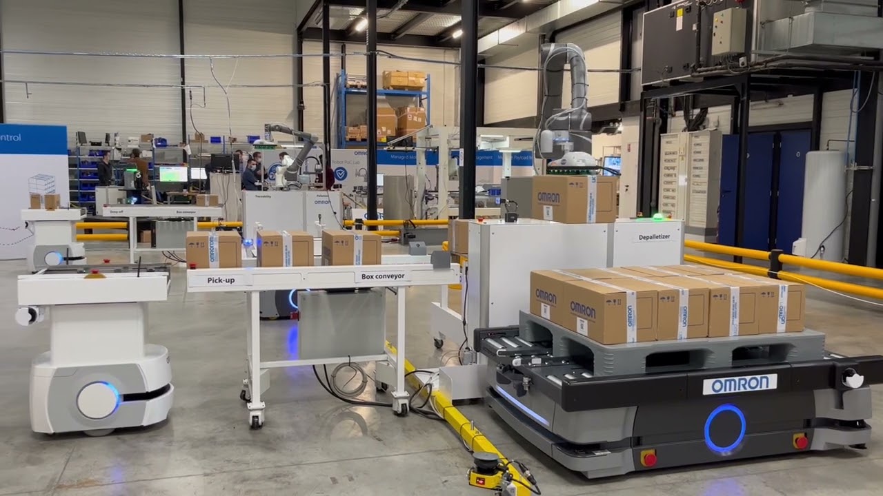 Robotic Event at OMRON Automation Center in Annecy, France
