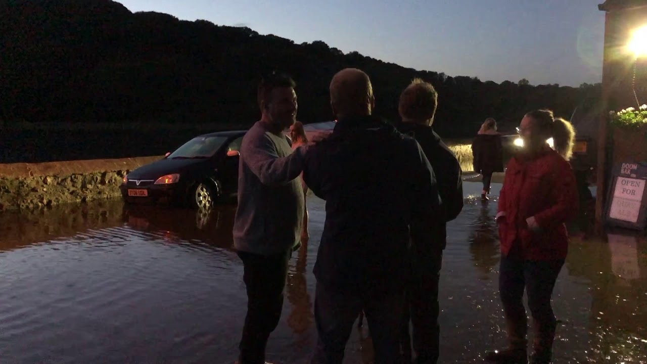 High Tide;  Cresswell Quay; Pembrokeshire, Wales; 2019