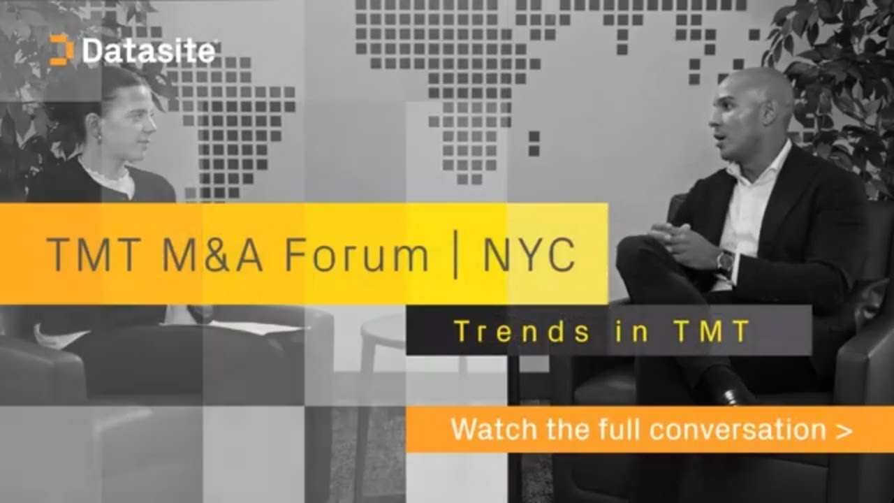 FULL INTERVIEW: TMT M&A Forum - Datasite SVP of Sales, Taylor Dixon