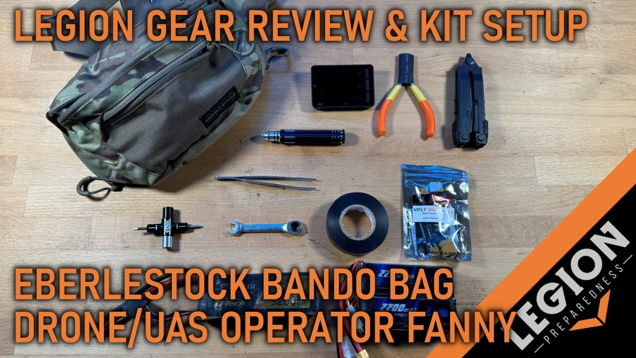 Gear Review & Kit Setup - Drone/UAS Operators Fanny Pack w/ Mission Essential Equipment