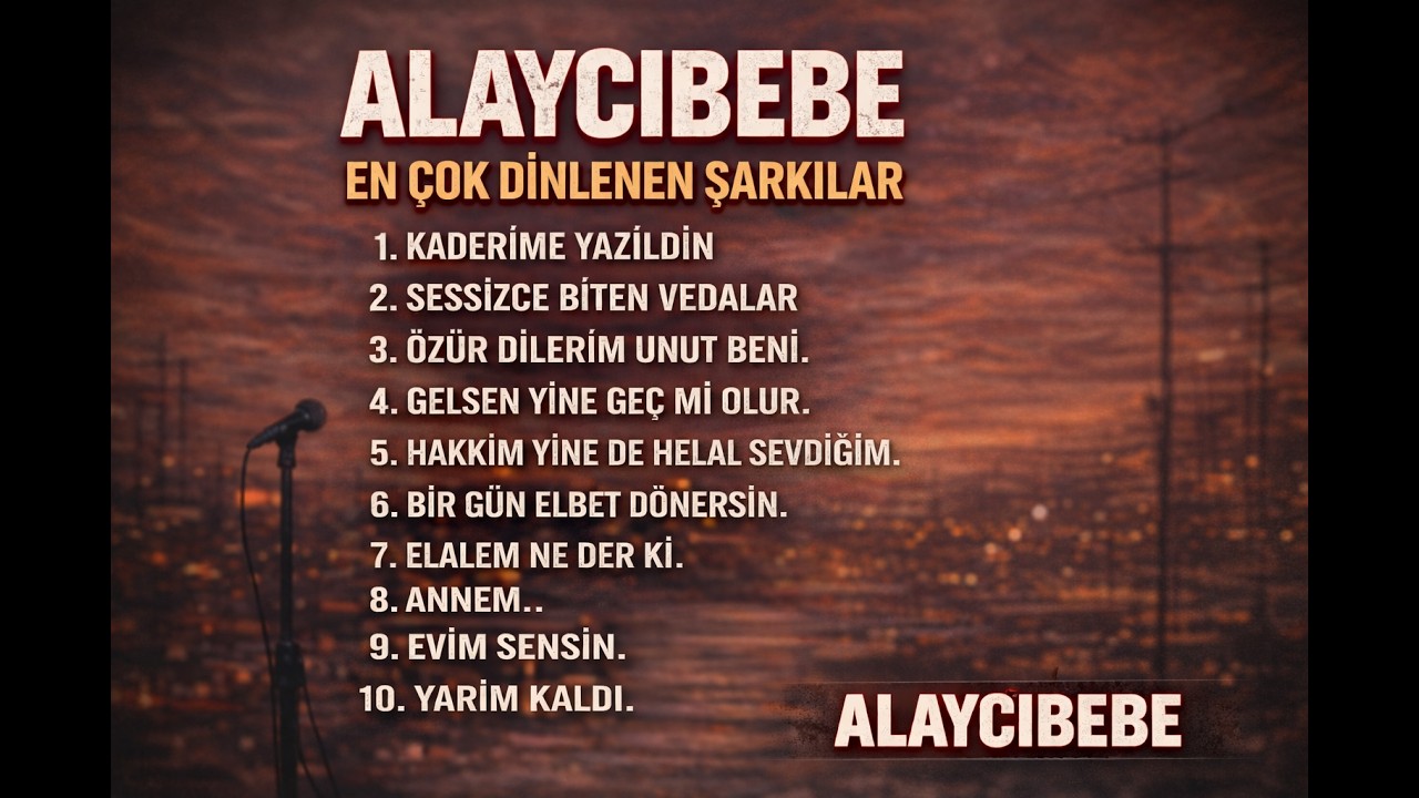 ALAYCIBEBE EN ÇOK DİNLENEN ŞARKILAR.. #müzik #şarkı #aşk #youtube