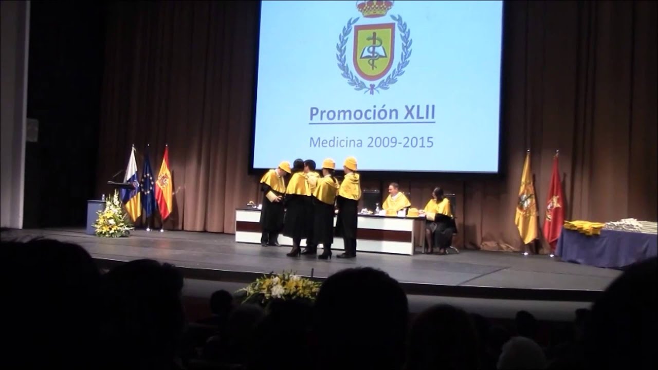 Graduación de Medicina de la Universidad de La Laguna