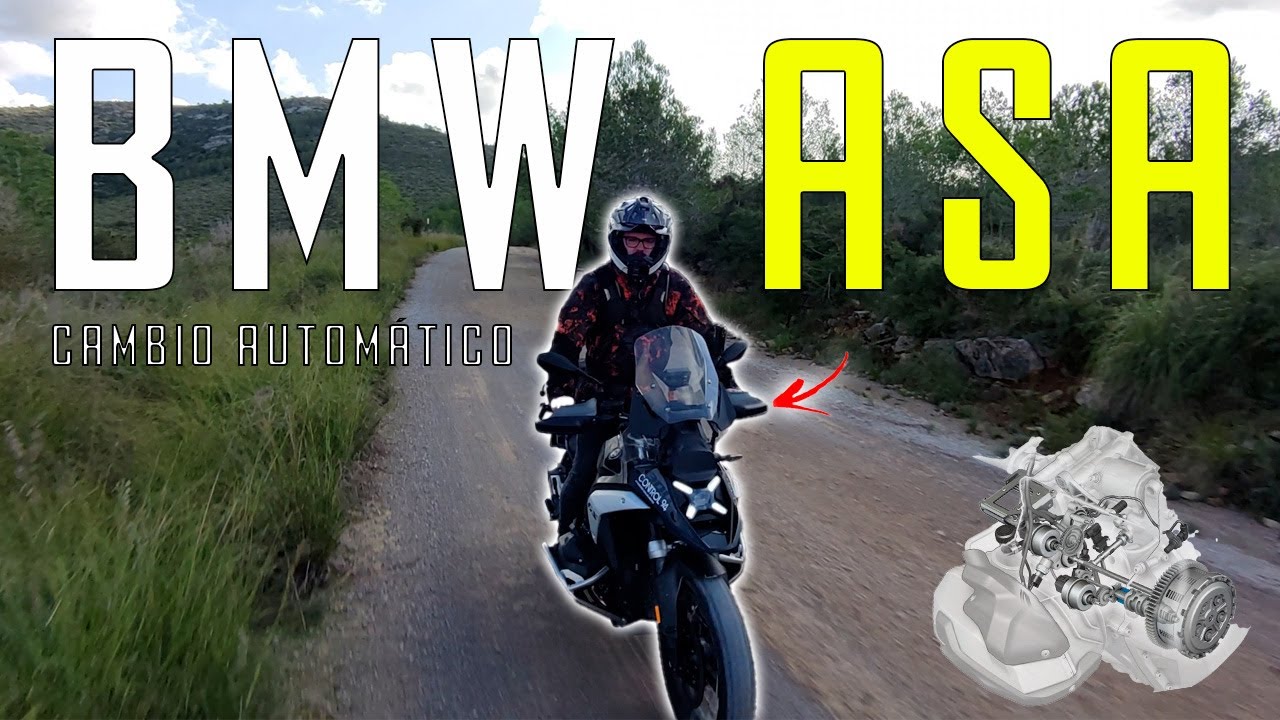 🤔¿REVOLUCIÓN en las MOTOS? CAMBIO AUTOMÁTICO ASA de la BMW R1300GS