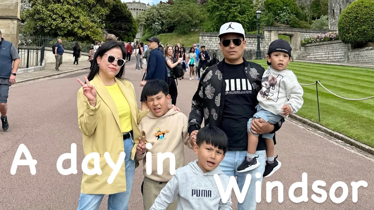 A day trip to Windsor castle and Windsor great park|Royal guards 💂| Nepali Vlog