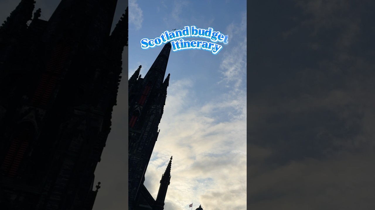 Scotland itinerary 