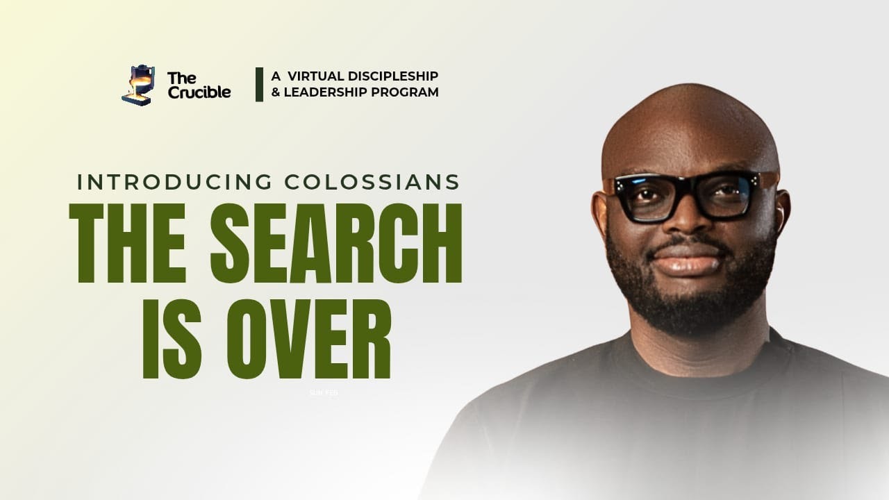 The Search Ends Here: An Introduction to Colossians by Victor N Ejimadu