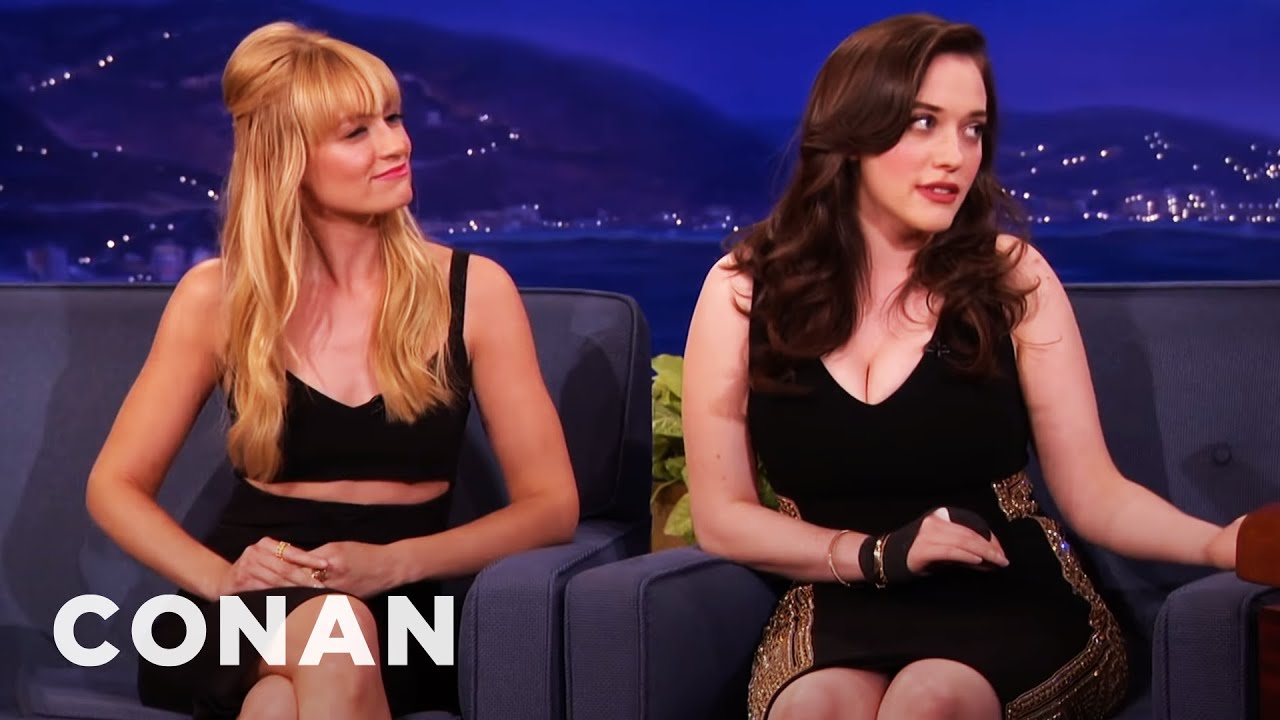 Kat Dennings & Beth Behrs Fight About Musicals | CONAN on TBS