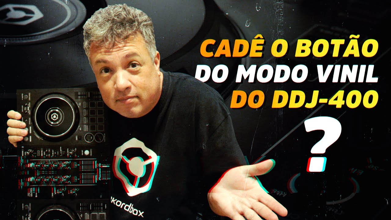 Como configurar MODO JOG ou MODO VINIL na DDJ 400.