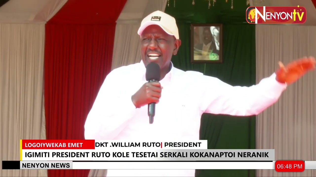 PRESIDENT RUTO SAYS GOVERNMENT IS MOVING FROM TALK TO ACTION ON NYOTA PROGRAM