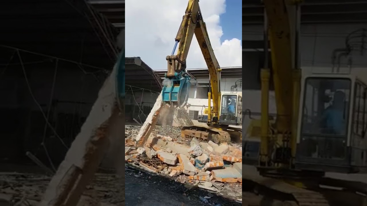 excavator mechanical grab/ mechanical grapple