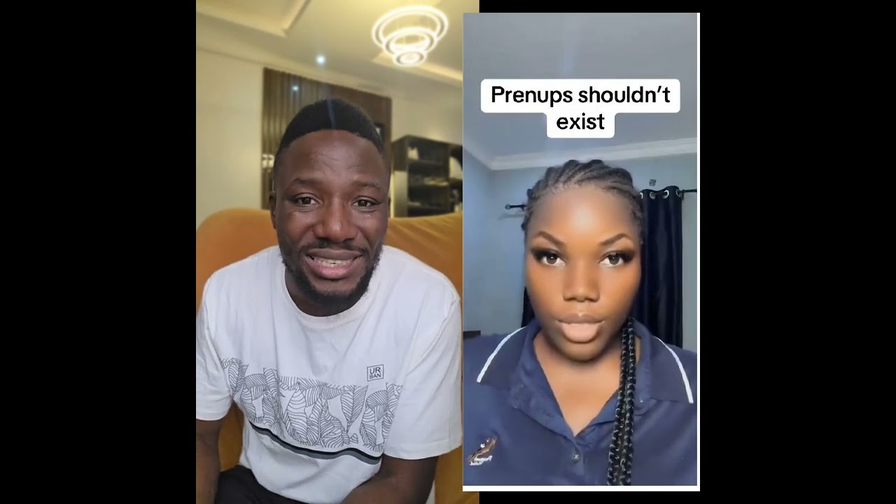 Its not right for men to sign prenup with their wives -Nigerian woman