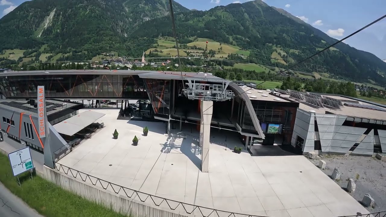 Bad Hofgastein 10 MGD Schlossalmbahn I Talfahrt Sommerbetrieb 4K