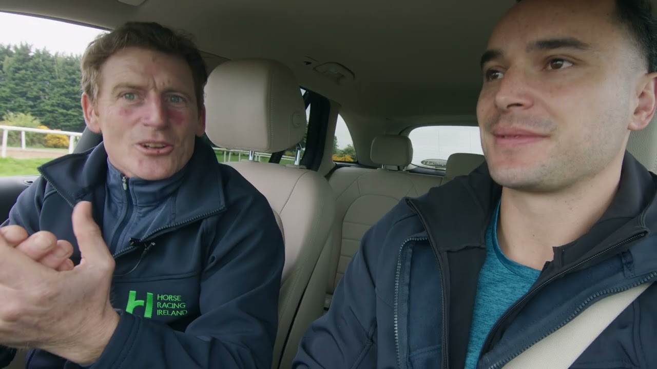Flat Out on the gallops with Johnny Murtagh and James Lowe