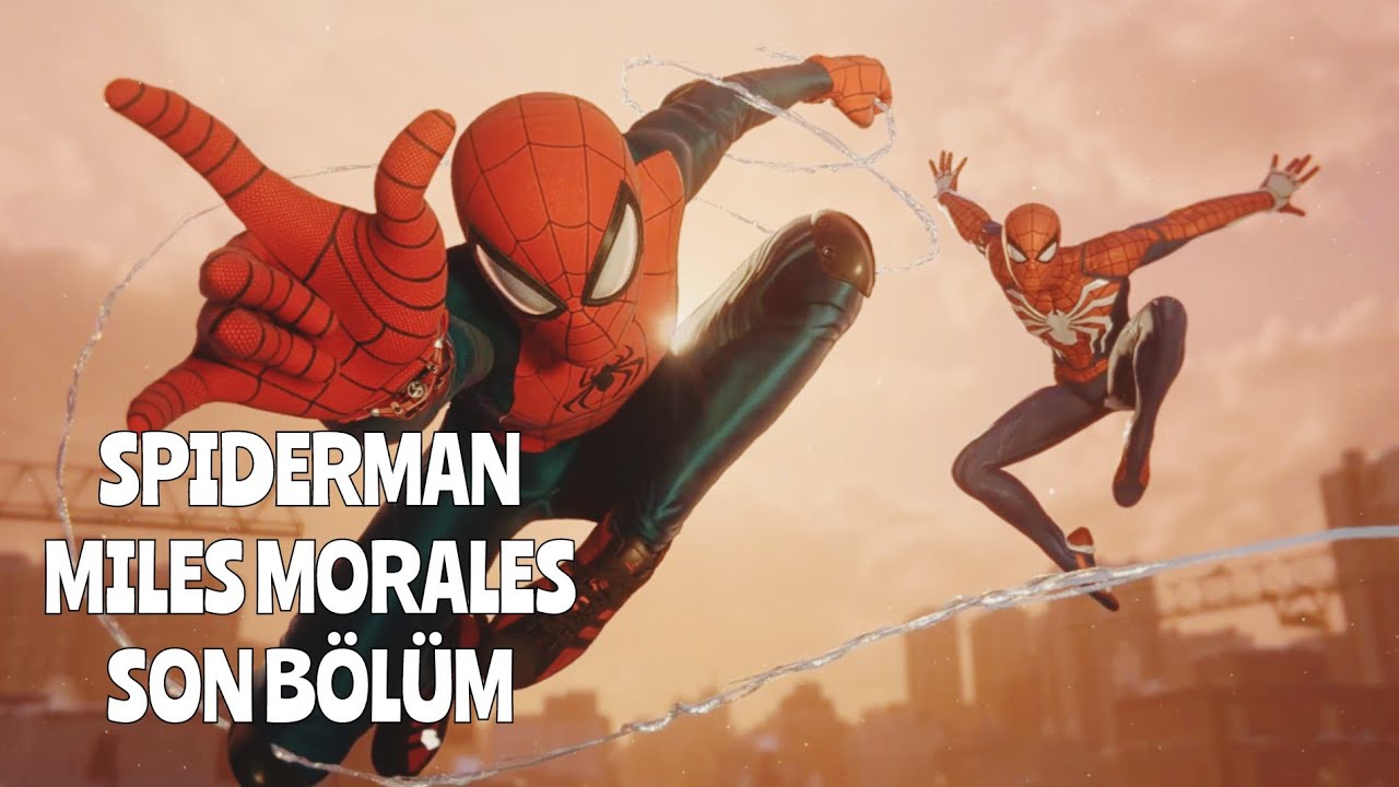 MILES BABA ELVEDA SPIDERMAN MILES MORALES SON BÖLÜM