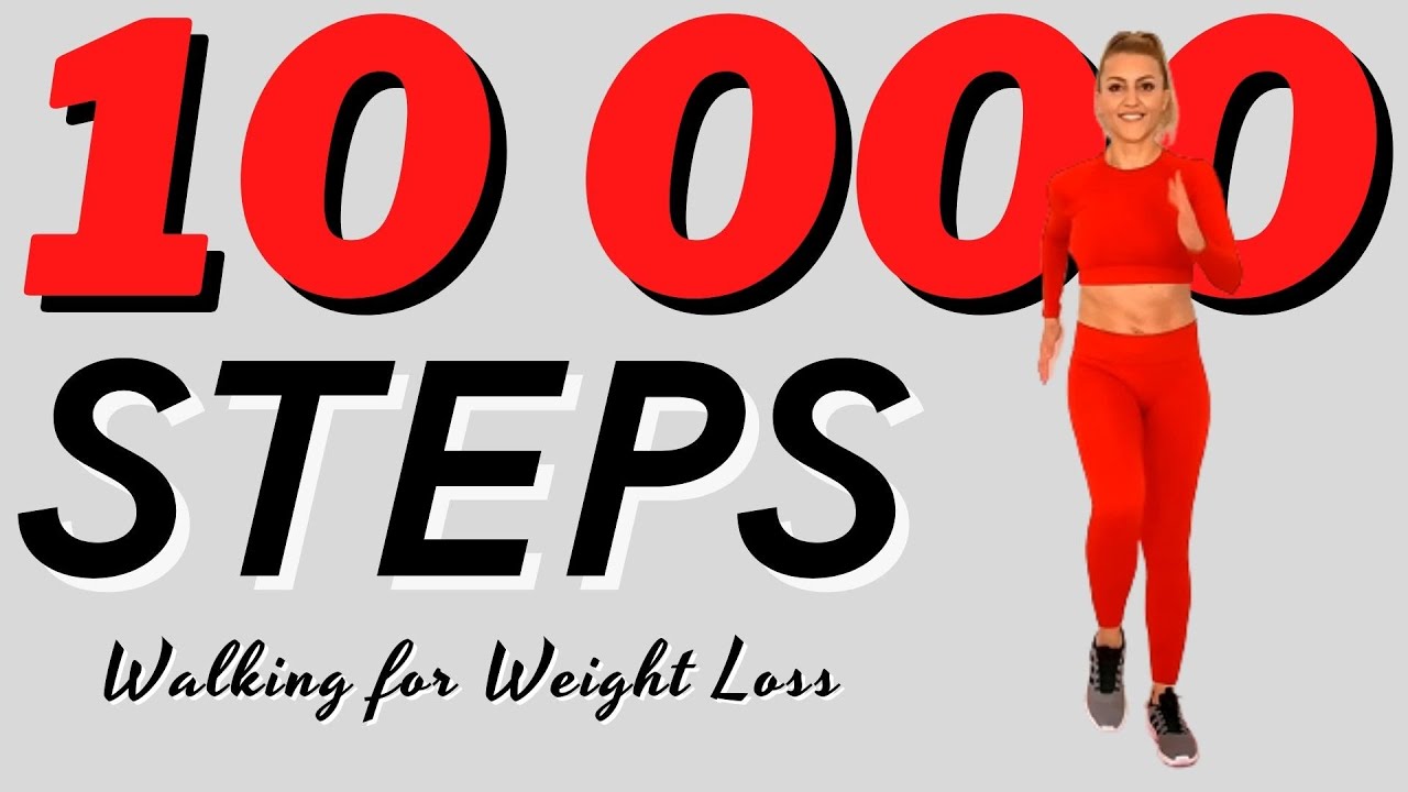 🔥10 000 STEPS WORKOUT🔥STEADY STATE WALKING for Calorie Burn and Weight Loss🔥Moderate Pace Cardio🔥