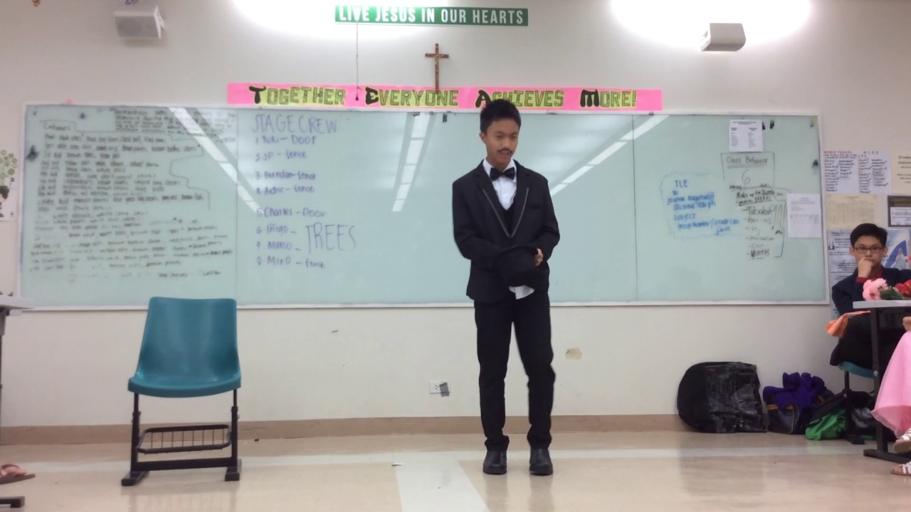 Alfonso Linares - Ang monologo ni Scott