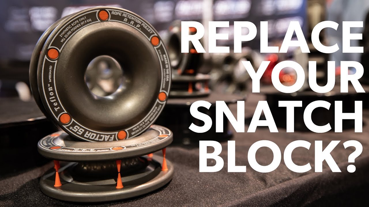 Factor 55 Rope Retention Pulley - a better snatch block?