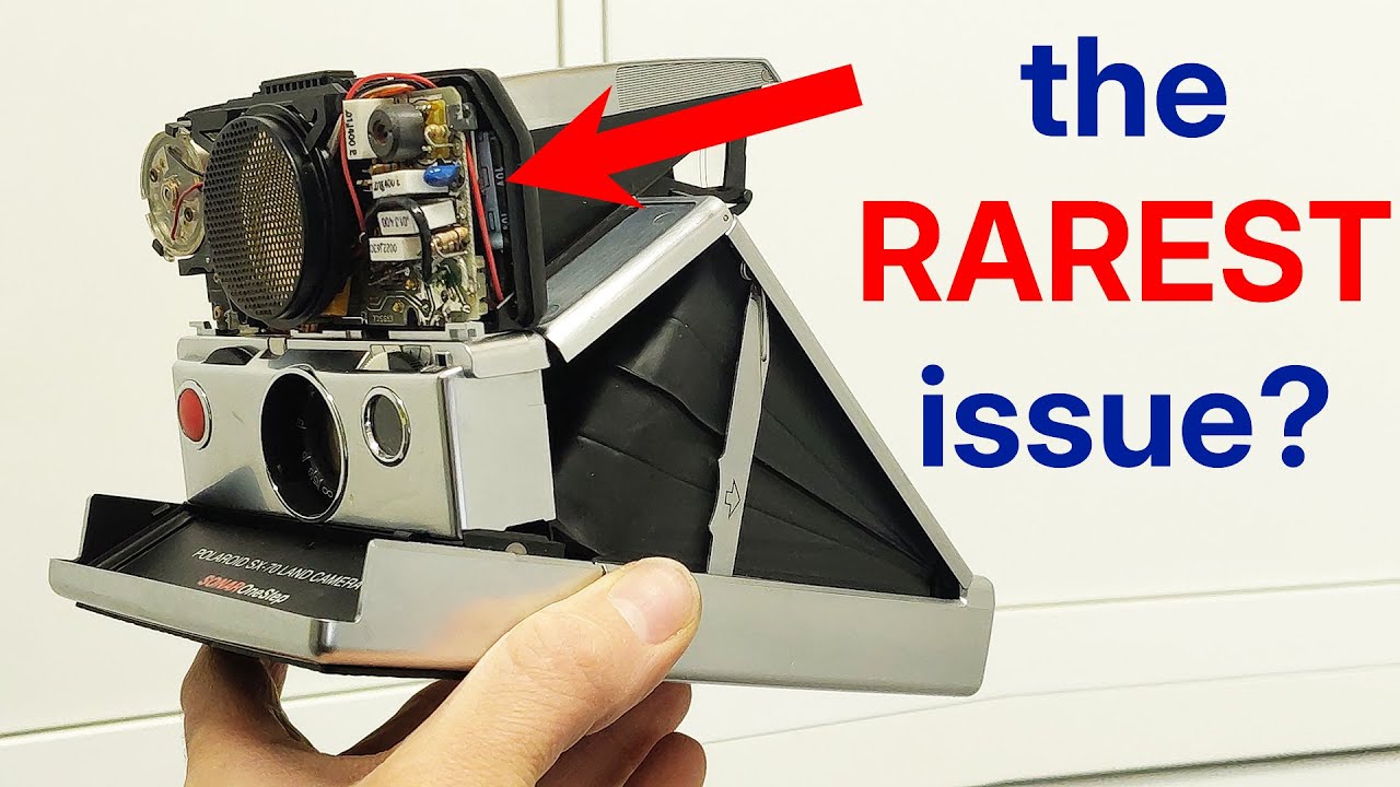 I fixed a super rare SX-70 Sonar issue