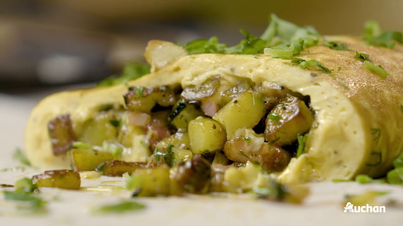 Farfuria lui Exarhu - Omletă cu cartofi și costiță