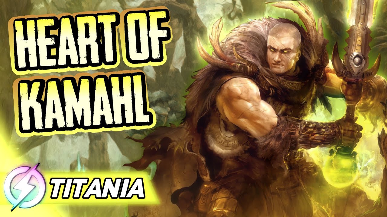 Jolt - Commander - Kamahl, Heart of Krosa vs Titania / Godo