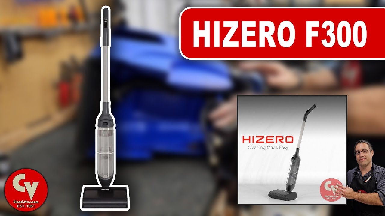 HIZERO F300 All-In-One Hard Floor Cleaner Unboxing by Classic Vacuum
