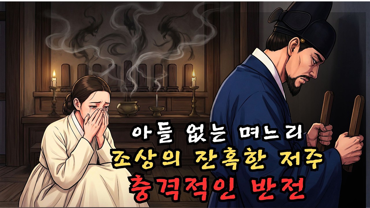아들을 낳지 못한 며느리, 가문에 내려진 잔혹한 저주의 비밀