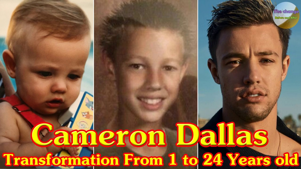 Cameron Dallas transformation From 1 to 24 Years old