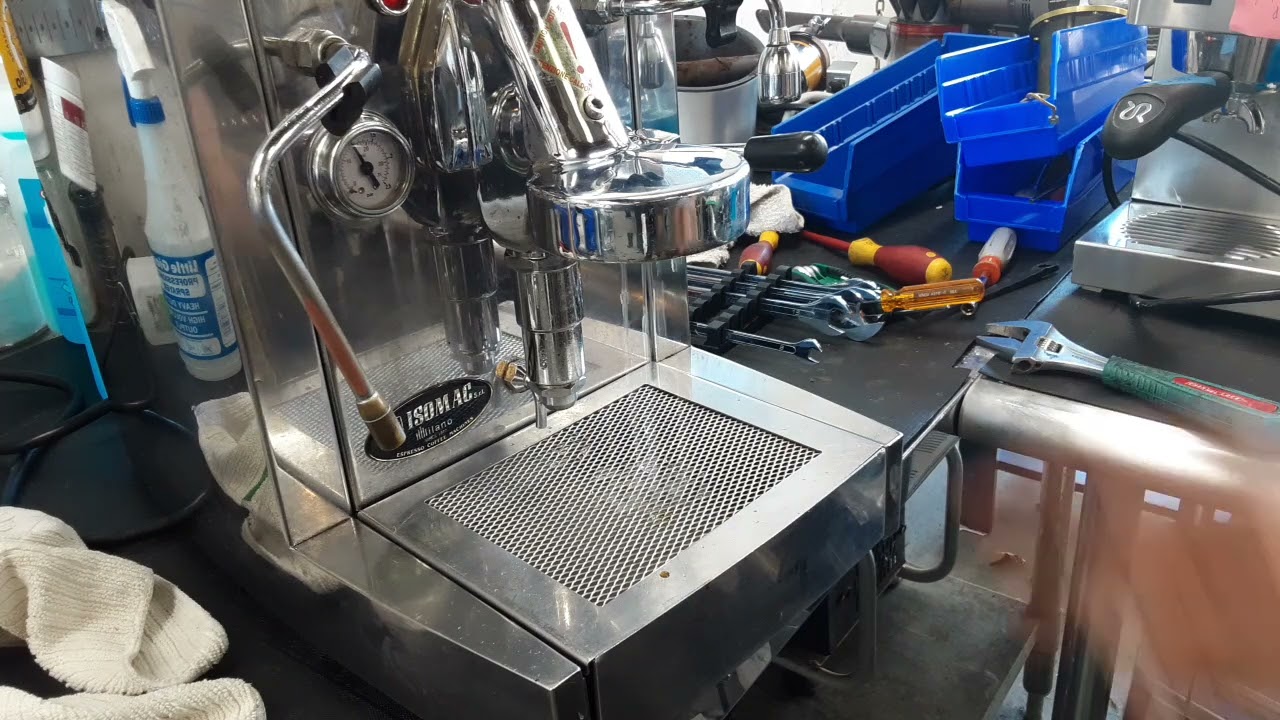 Isomac Milano - New Water Pump and air valve
