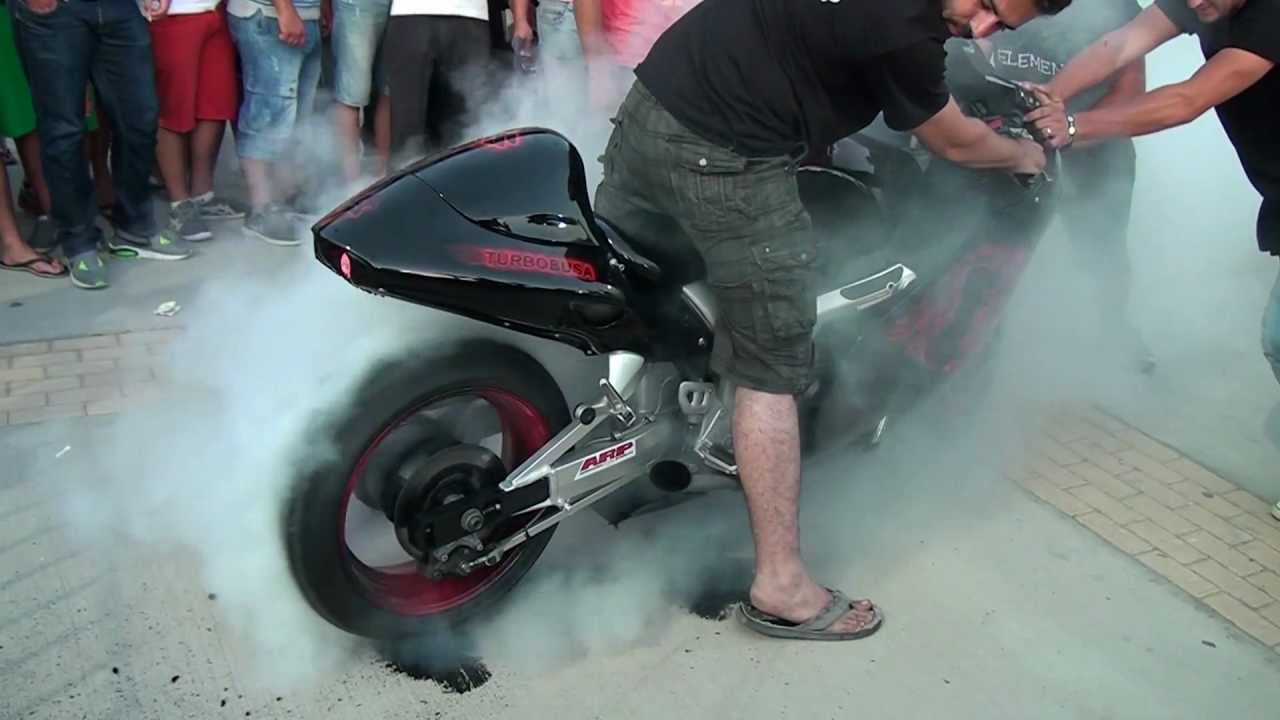 maxmoto burn out turbobusa 400hp No2