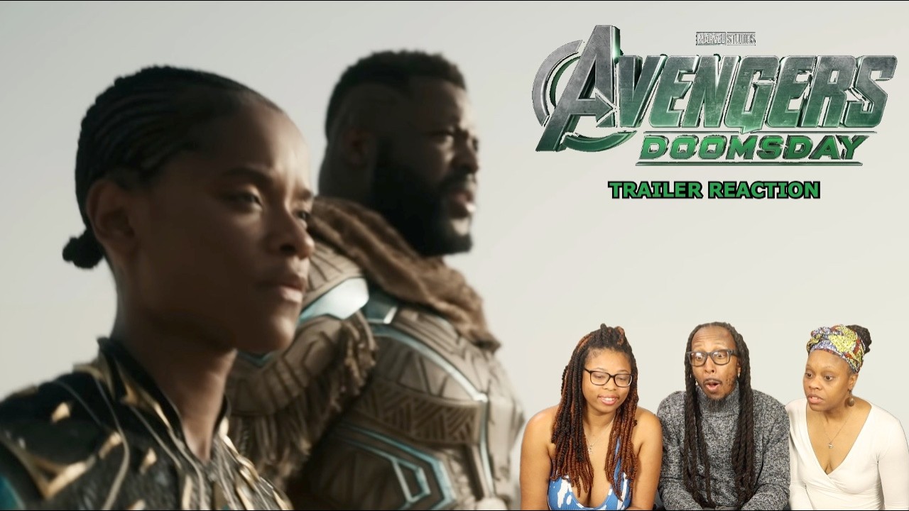 Avengers Doomsday - Official Trailer Reaction - Wakanda and Fantastic 4