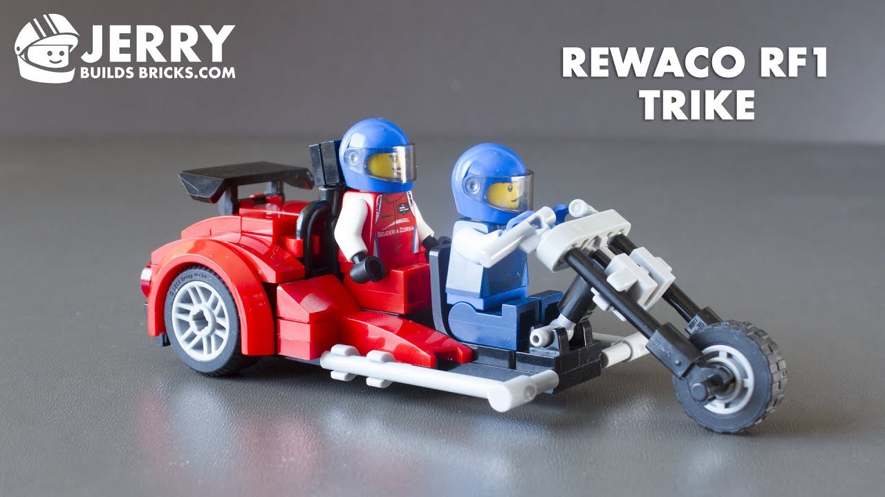LEGO Rewaco RF1 trike instructions (MOC #59)