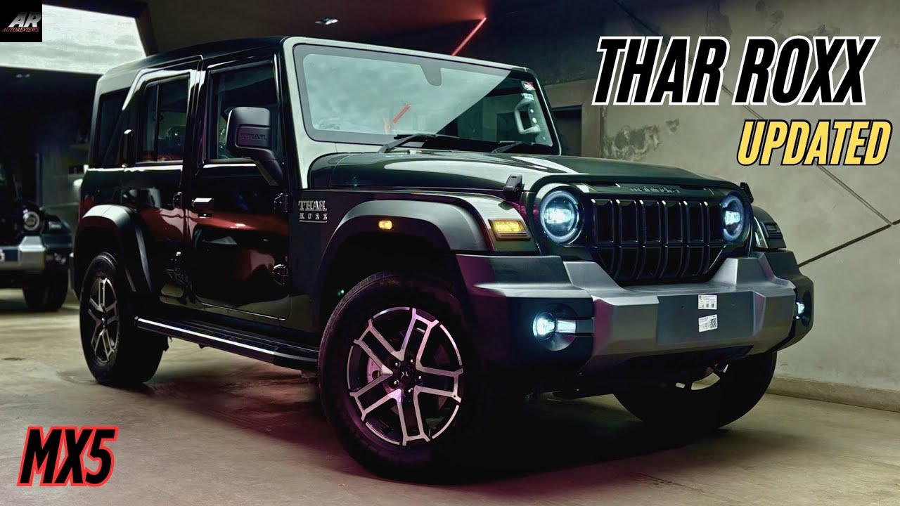 Обновлено ✅ Mahindra Thar Roxx - MX5 - Лучший по соотношению цены и качества вариант Thar Roxx 😍😍