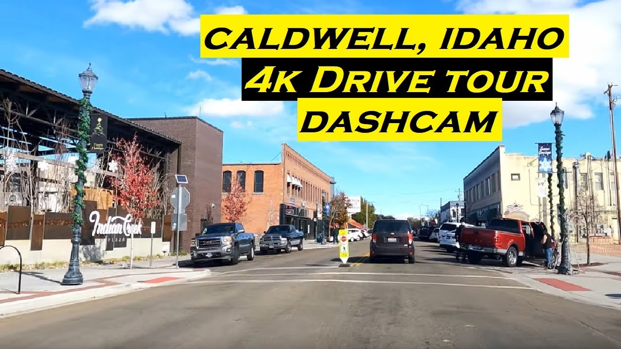 Caldwell, Idaho | 4k Driving Tour | Dashcam