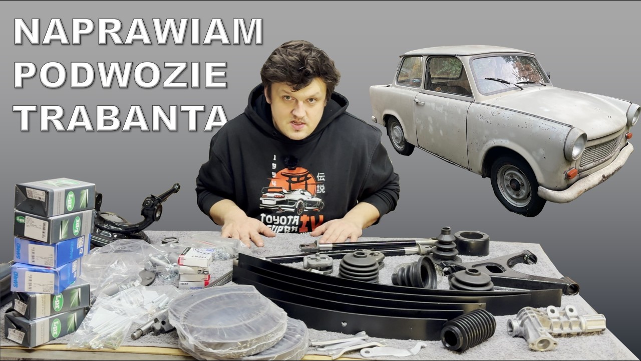 Naprawiam samochód: Trabant 601 - podwozie #4