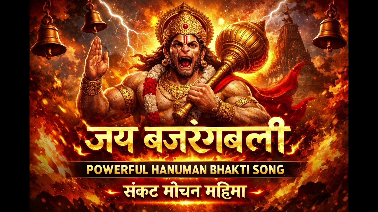 जय बजरंगबली 🔥 Powerful Hanuman Bhakti Song | संकट मोचन महिमा