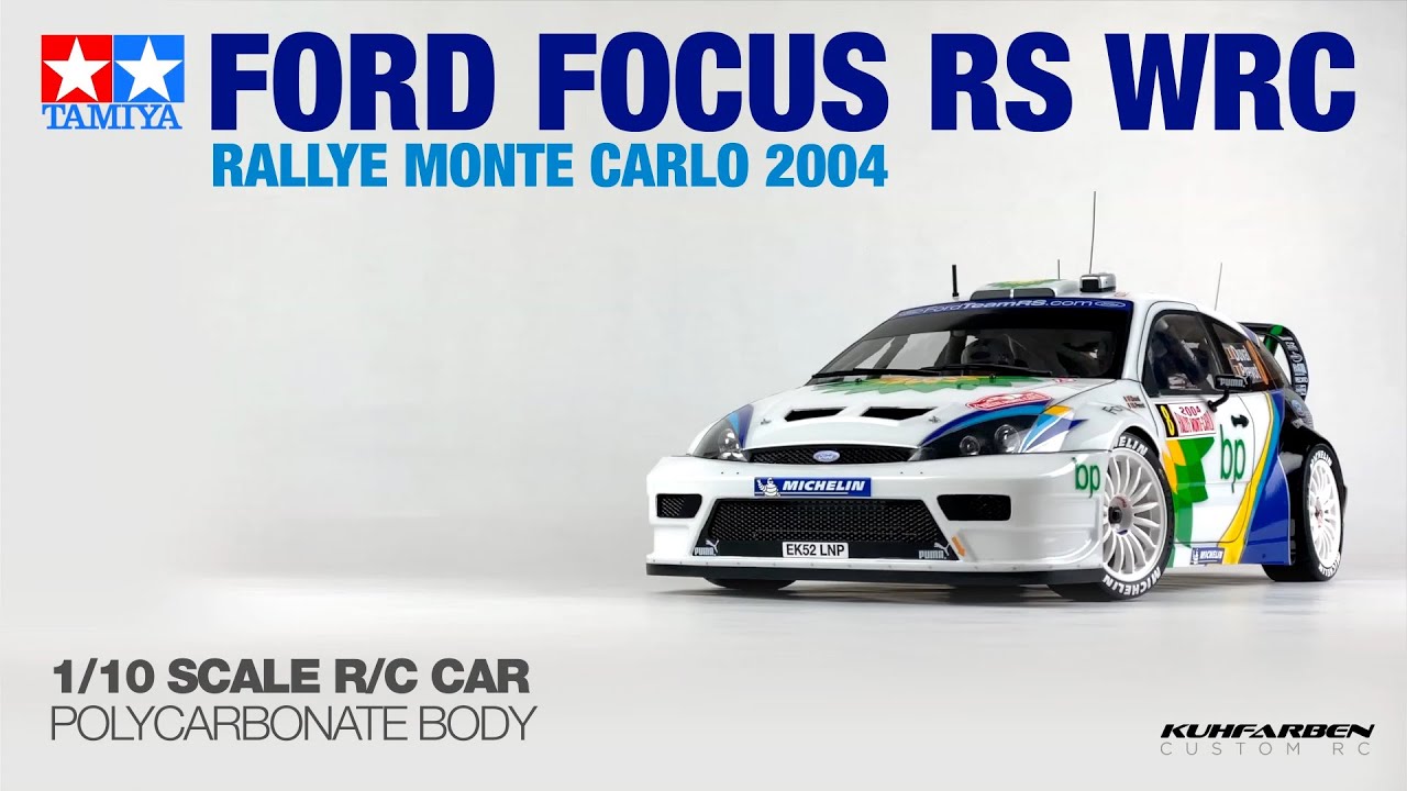 Tamiya × Kuhfarben 1/10 RC Ford Focus WRC 2004