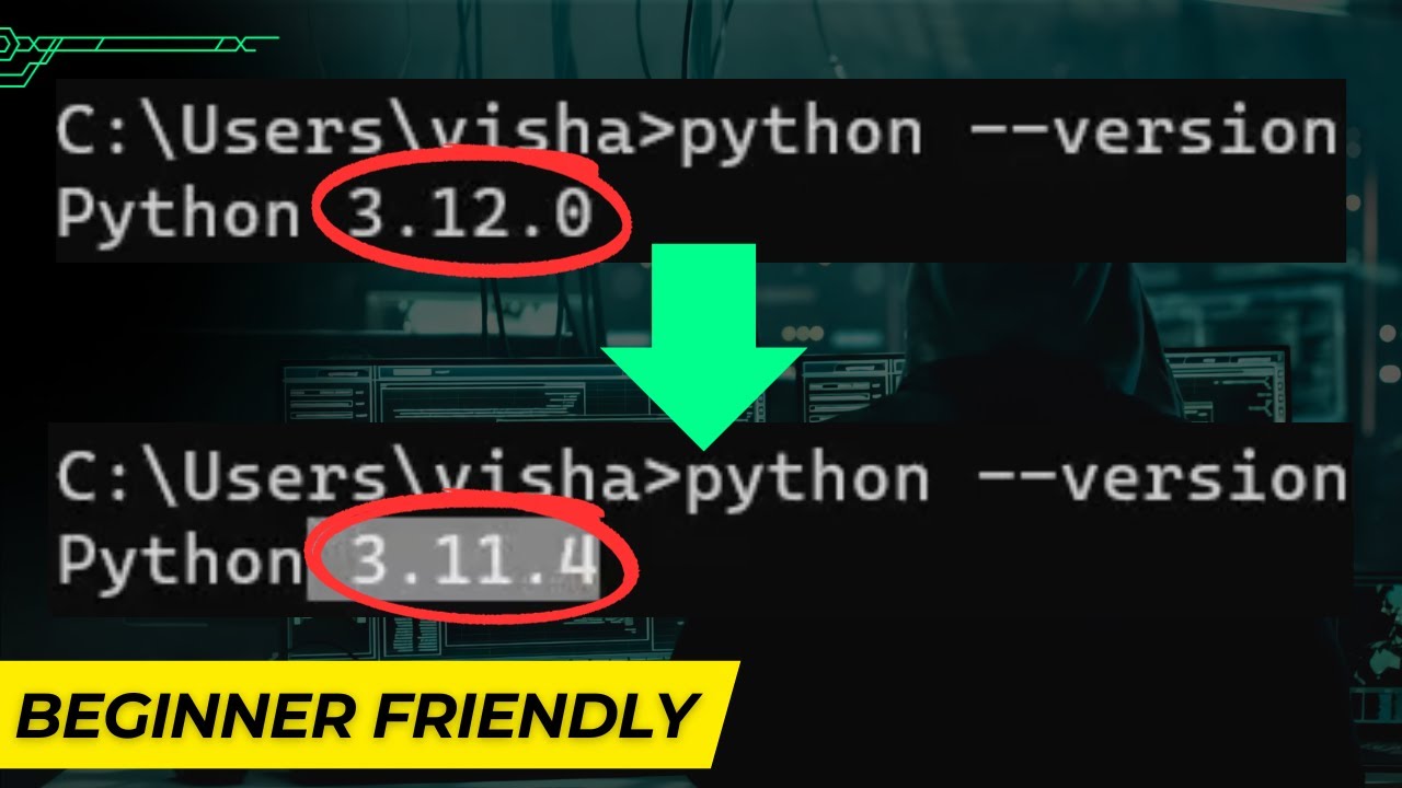 Как изменить версию Python по умолчанию в Windows 10/11 (2023)
