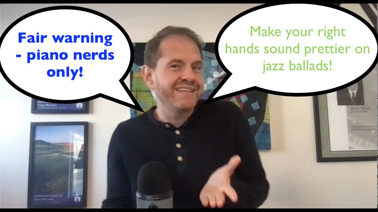 Make Jazz Ballads Sound Prettier on the Piano 🎶