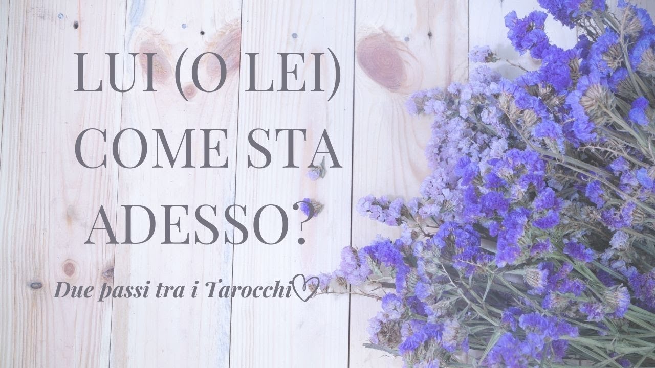 Come sta in questo momento? Istantanea della sua situazione a 360 gradi! Interattivo Tarocchi