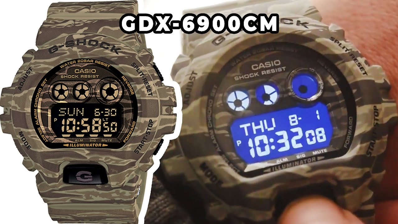 El Recordado GDX-6900CM Camuflado lo tengo otra vez , Revision