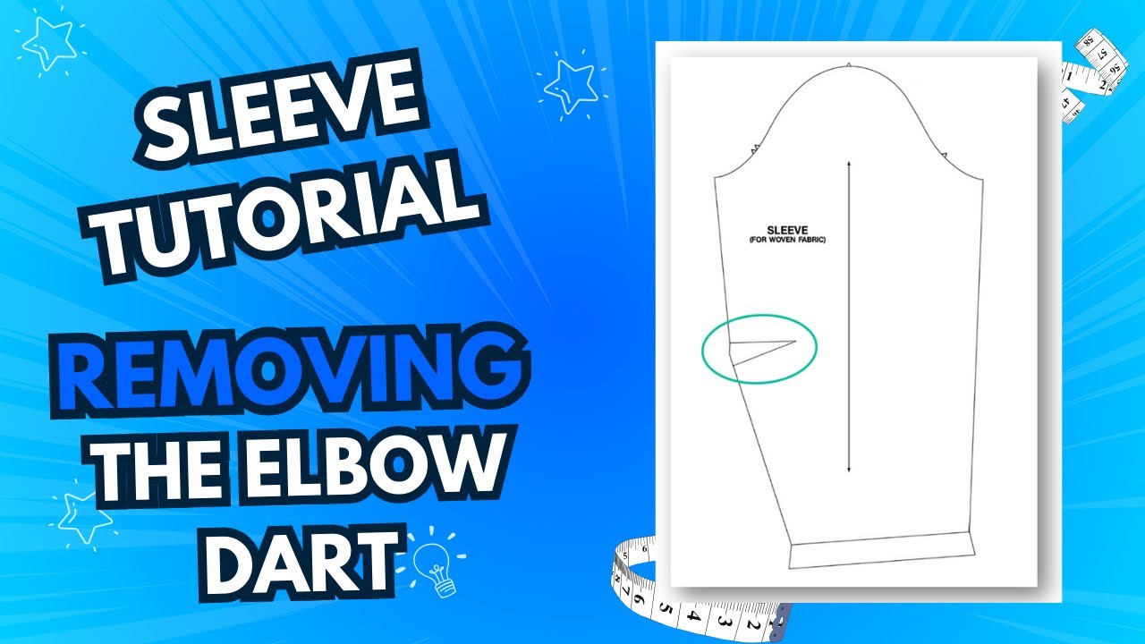 How to Remove the Elbow Dart | Sure-Fit Designs Dress Kit Sleeve Tutorial