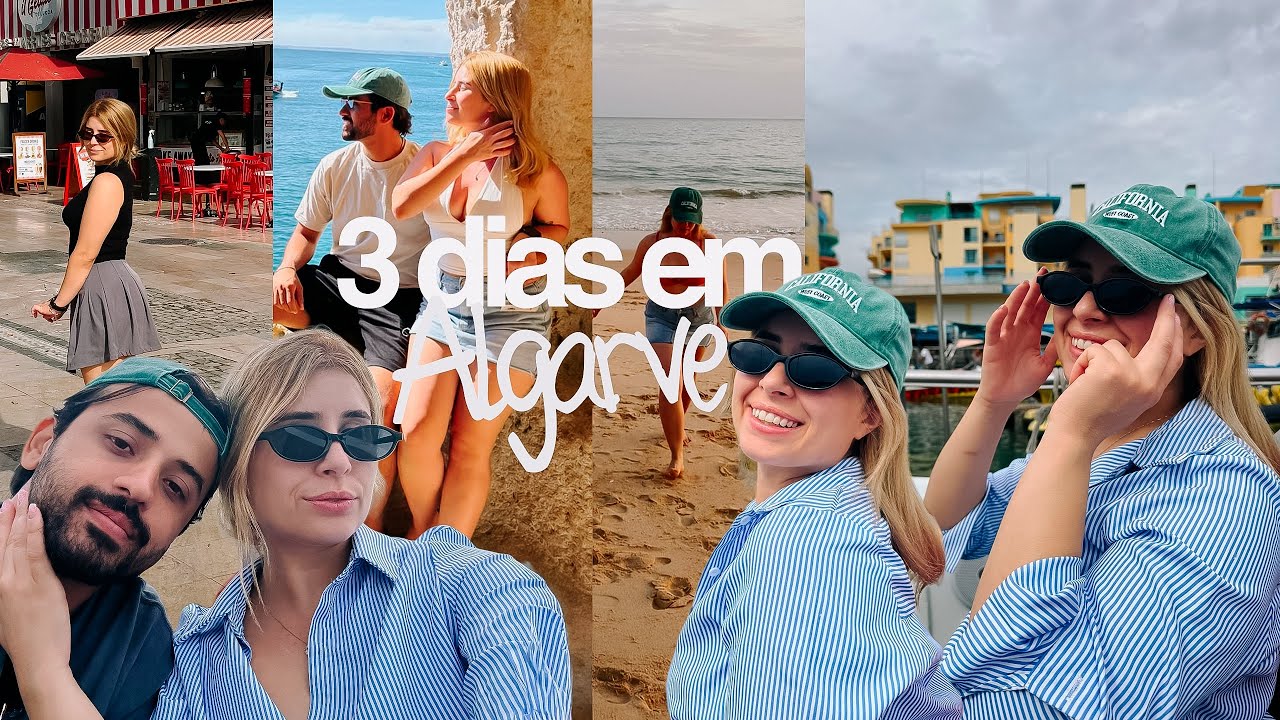 NÃO estava preparada pra essa água 🥶 | Algarve em 3 dias + muitos golfinhos + pontos turísticos