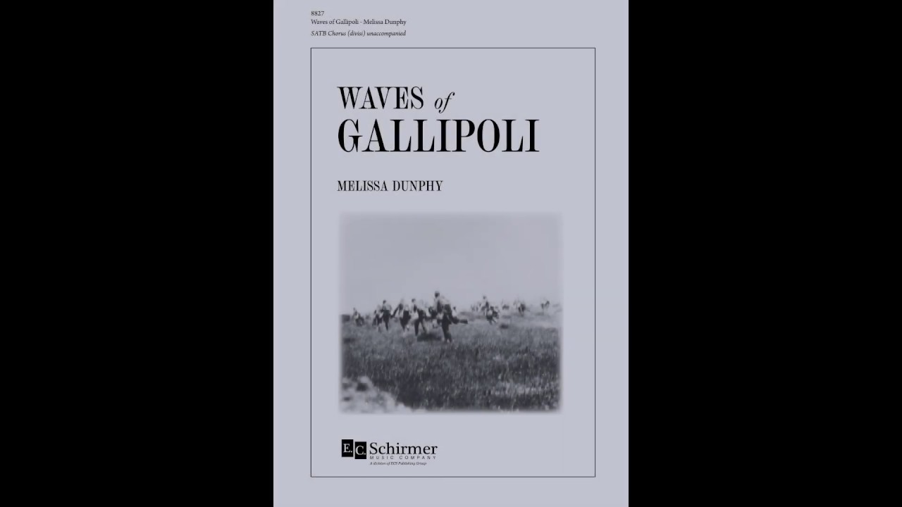 Waves of Gallipoli by Melissa Dunphy