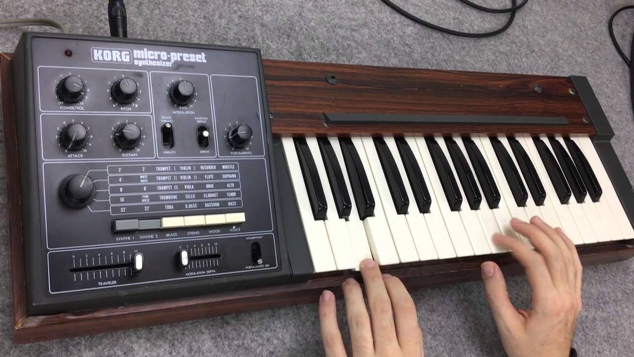 Korg M500 Micro Preset &mdash; демонстрация синтезатора &mdash; MIDIVERSE &mdash; TV