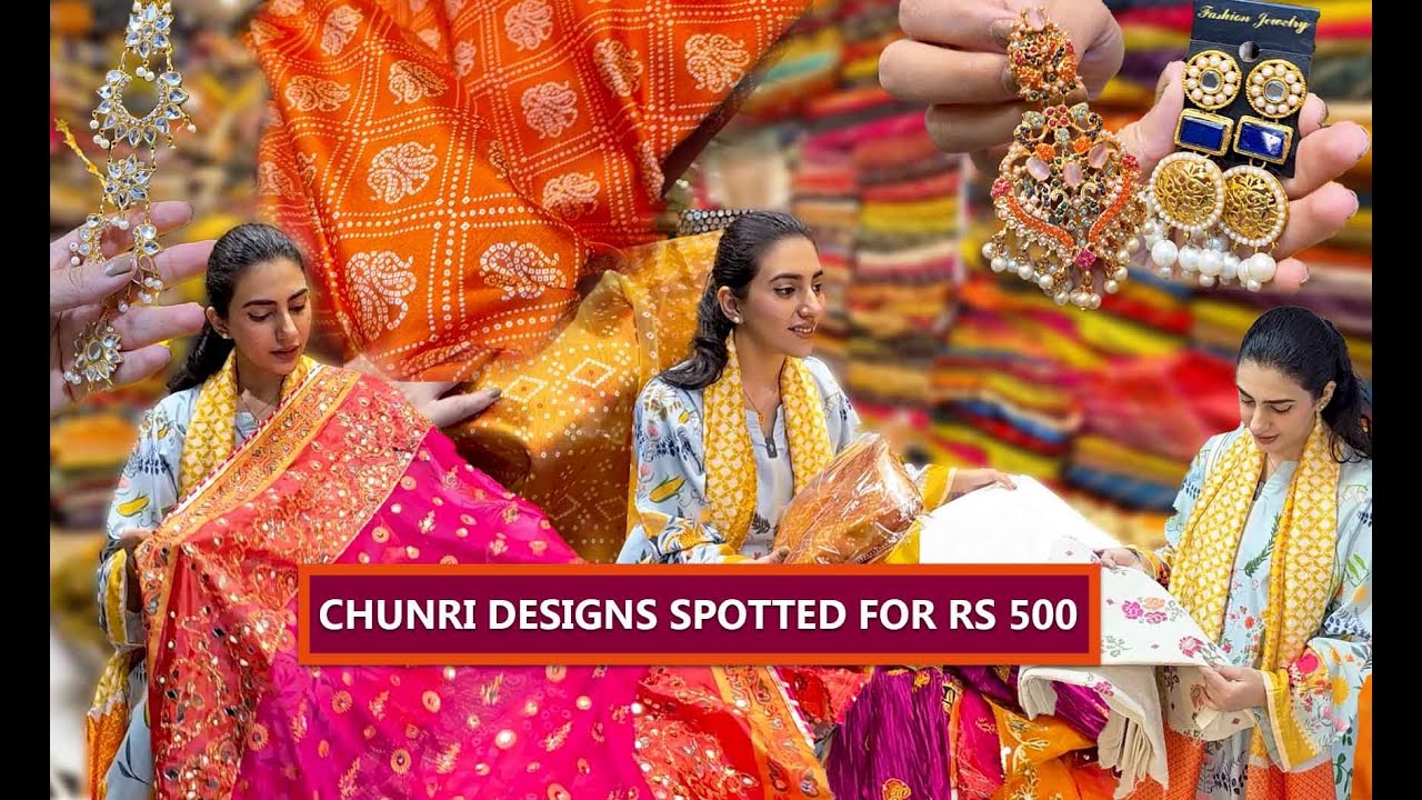 Winter Karandi Khaddar Suit for Rs 2500 | Spotted Chunri Design Fabric for Rs 500 at Rabi 2 Rwp